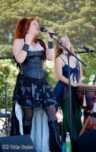 Sharon and S. J. at Faerieworlds 2013, photo by Tuky Lupher