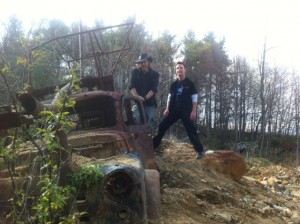 Lost Boys at the mine: Ryan and Mitch